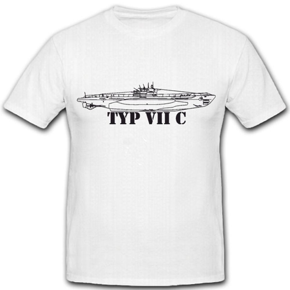 U Boot Typ Viic WH Marine WK Untersee Boot- T Shirt #4363