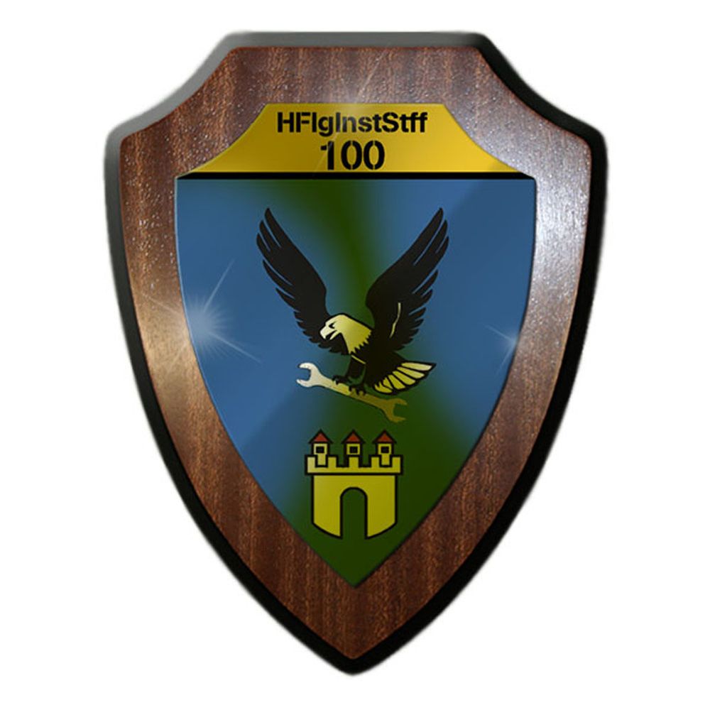 Wappenschild HFlgInstStff 100 Heeresfliegerinstandsetzungsstaffel #22821