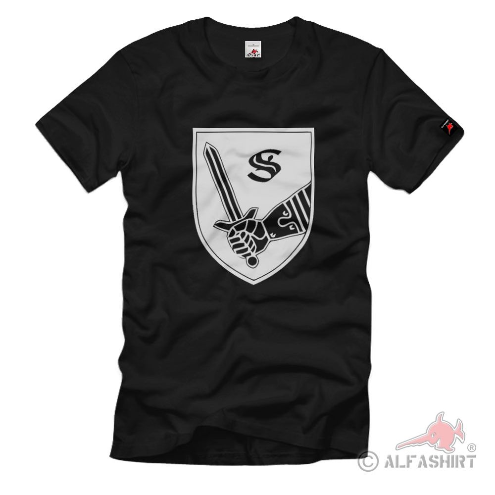 Panzertruppenschule Munster Bundeswehr Coat of Arms Badge - T Shirt # 2112