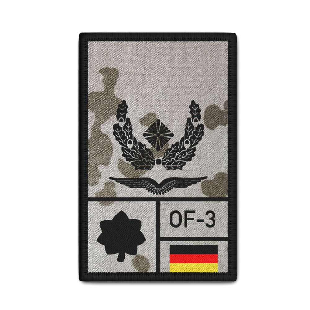 Rank Patch Bundeswehr Heer Luftwaffe Marine Tropentarn #BW-Patch