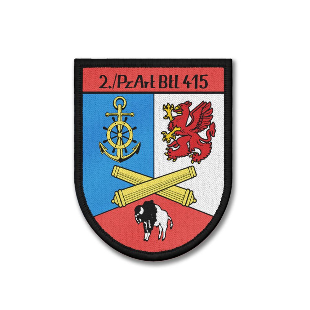 2. Kompanie Panzerartilleriebataillon PzArtBtl 415 Wappen Eggesin PzGrenBrig 41 #46744