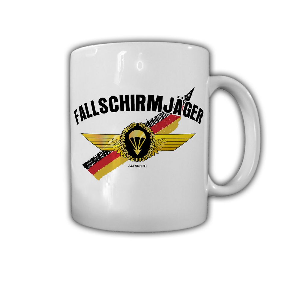 Cup BW paratrooper badge FschJg Bundeswehr Wings # 26674