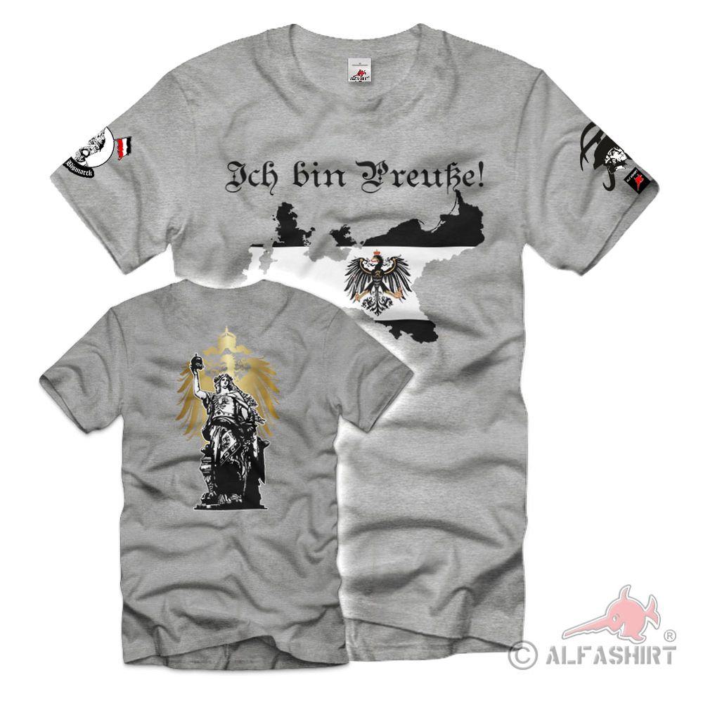 Prussia Germania Friedrich the Great Otto von Bismark Friedrich T-Shirt # 35740