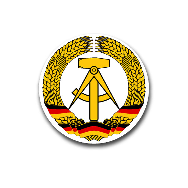 East Germany GDR sticker sticker east Germany German 30cm # A5213