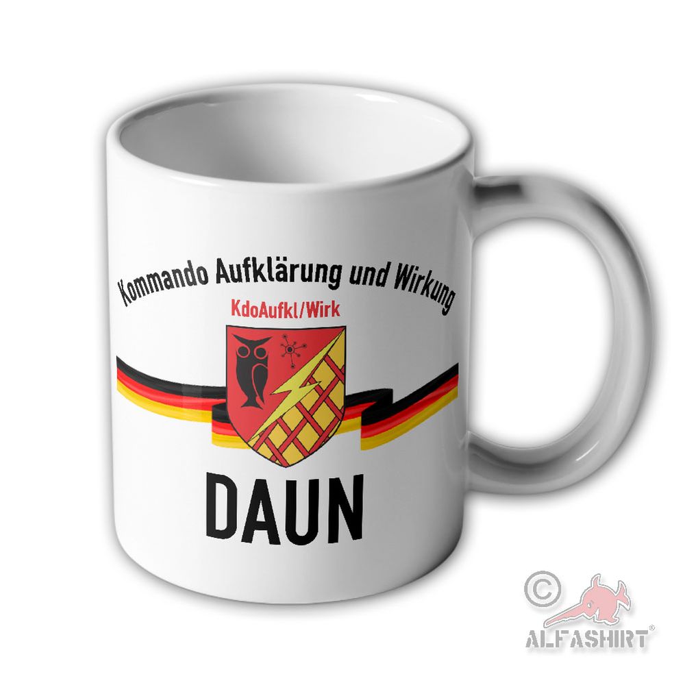 Tasse KdoAufklWirk Kommando Aufklärung und Wirkung Bundeswehr Becher #45905