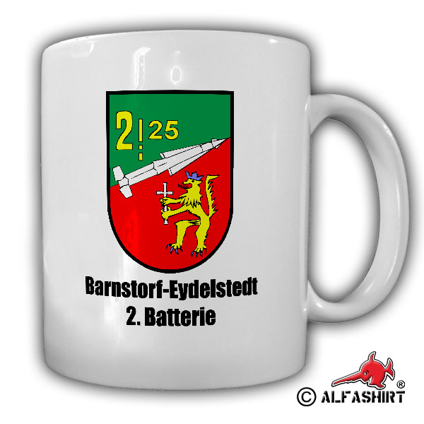 2 Flugabwehrraketenbataillon 25 Barnstorf Eydelstedt Batterie Tasse #15778
