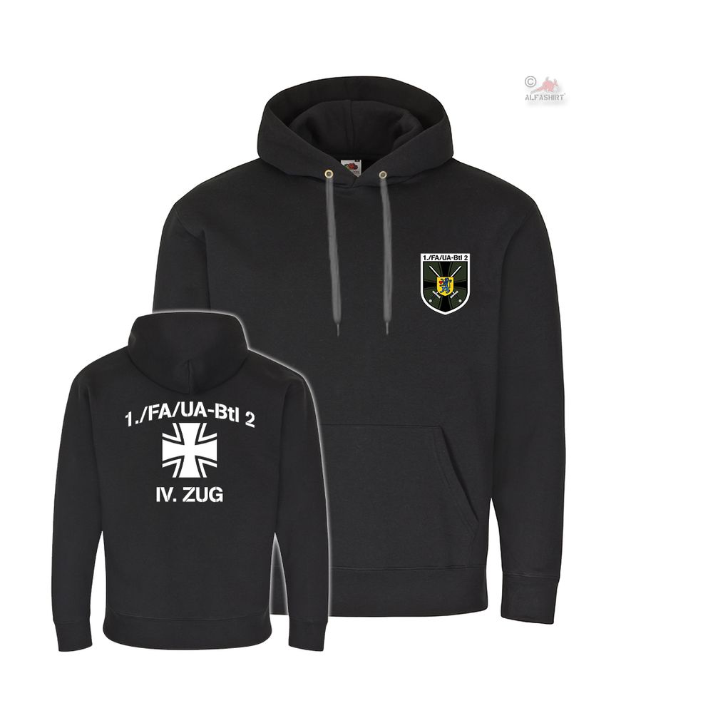 Hoodie 1 FA-UA Btl 2 Ausbildungs-Kompanie Feldwebelanwärter #38881