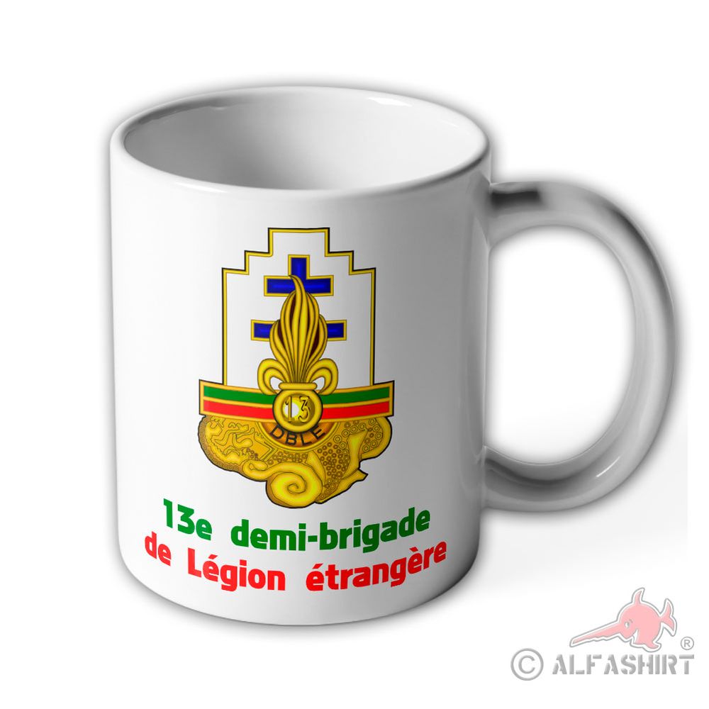 Tasse 13e DBLE demi-brigade de Légion étrangère
