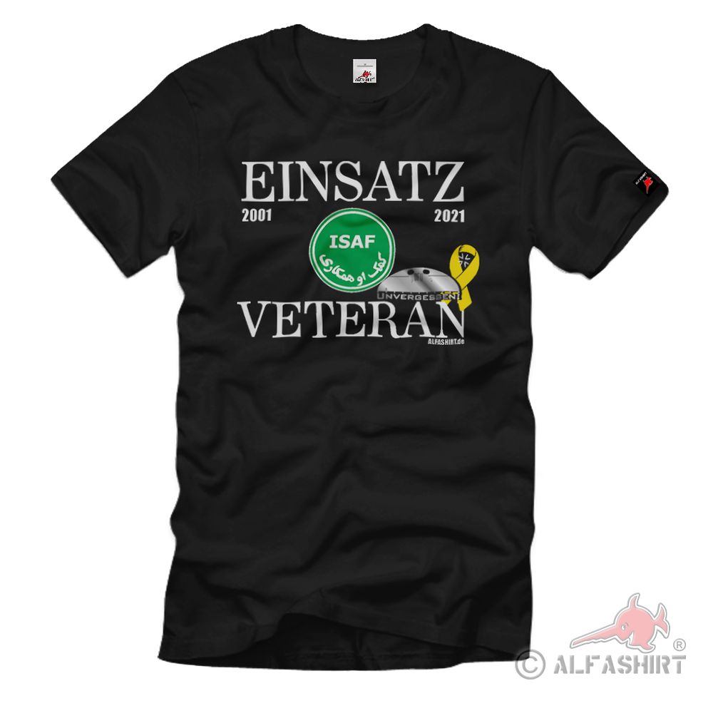 ISAF Operation Veteran 2021 Bundeswehr BW Afgahnistan Returnees T Shirt # 37610
