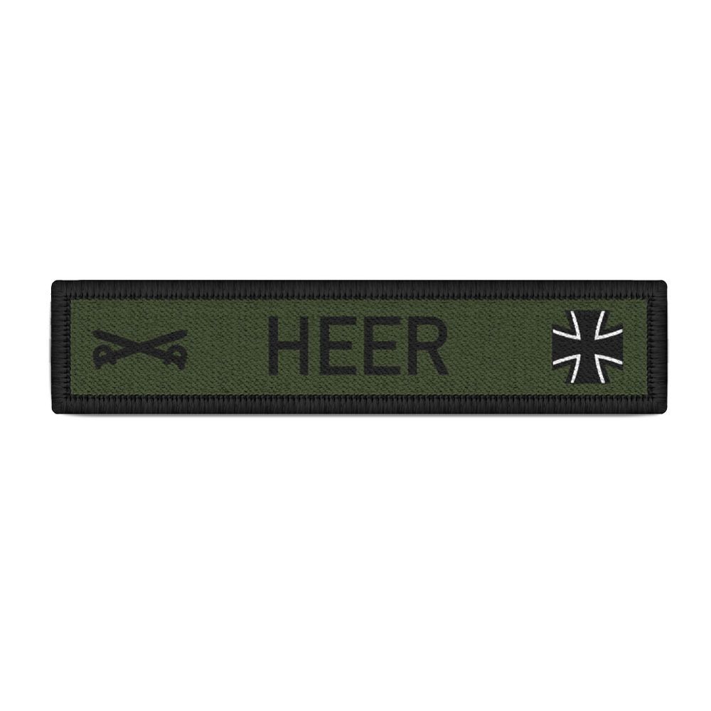 Namenspatch 12,5x2,5cm Heer Säbel BW Kreuz #K03812