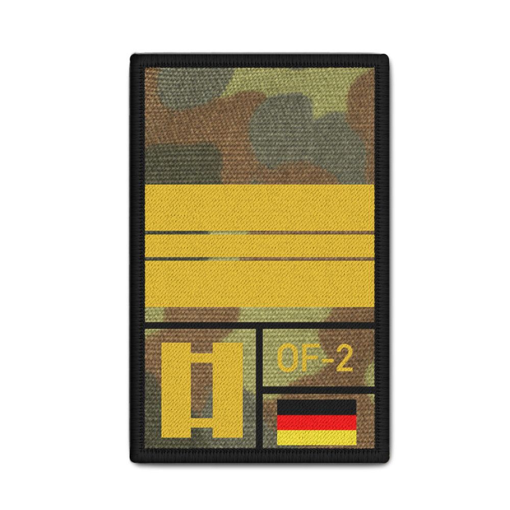 Rank Patch Bundeswehr Heer Luftwaffe Marine Flecktarn #BW-Patch
