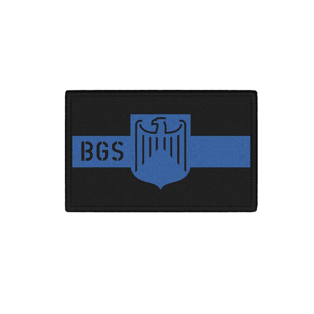 Patch Bundesgrenzschutz Zoll BPOL Abzeichen Service-Ausrüstung 7,5x4,5 cm # 31213