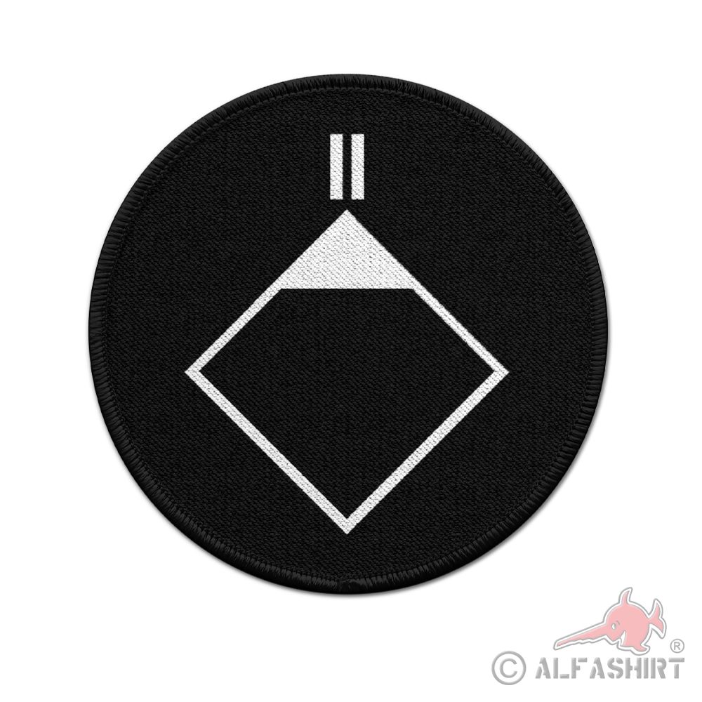 Patch Rund 7,5cm Verbandsführer 2 VbF VbFü Führung taktische Einheiten #44094