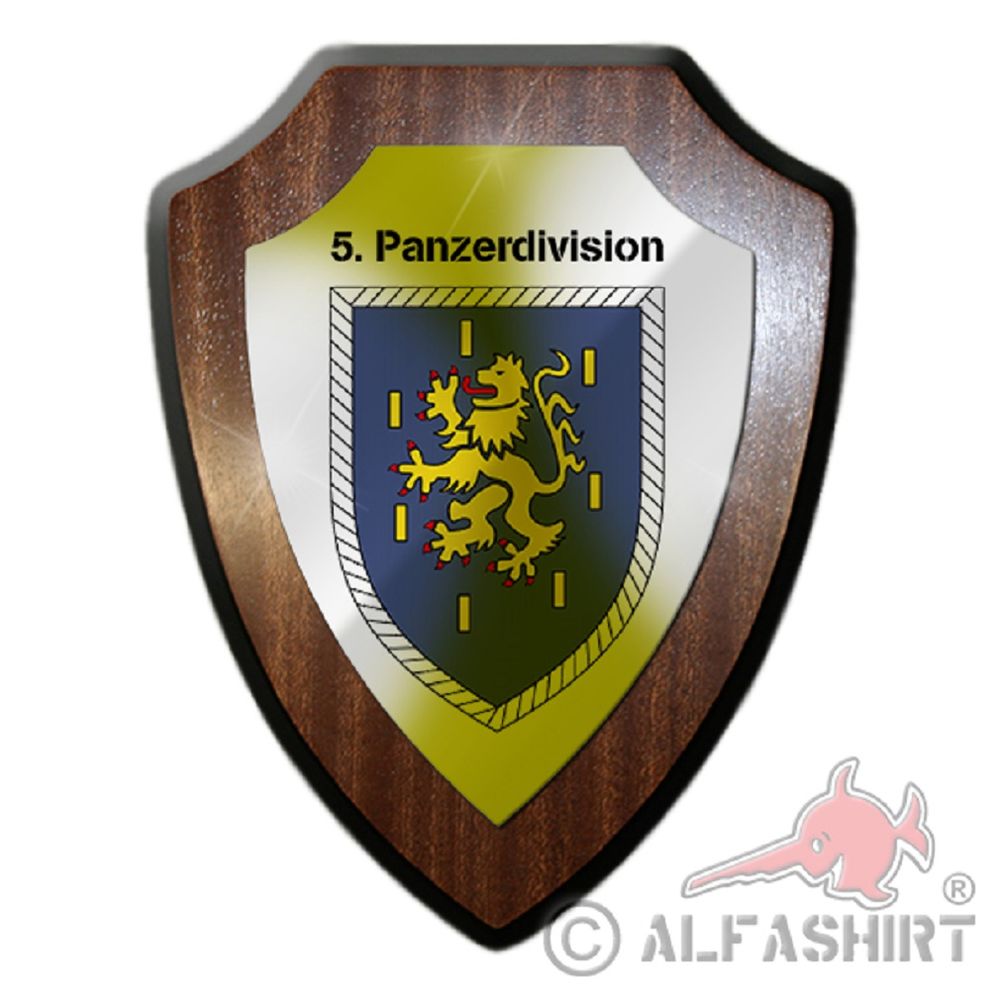 5 Tank Division PzDiv BW Army Company Blazon # 19811