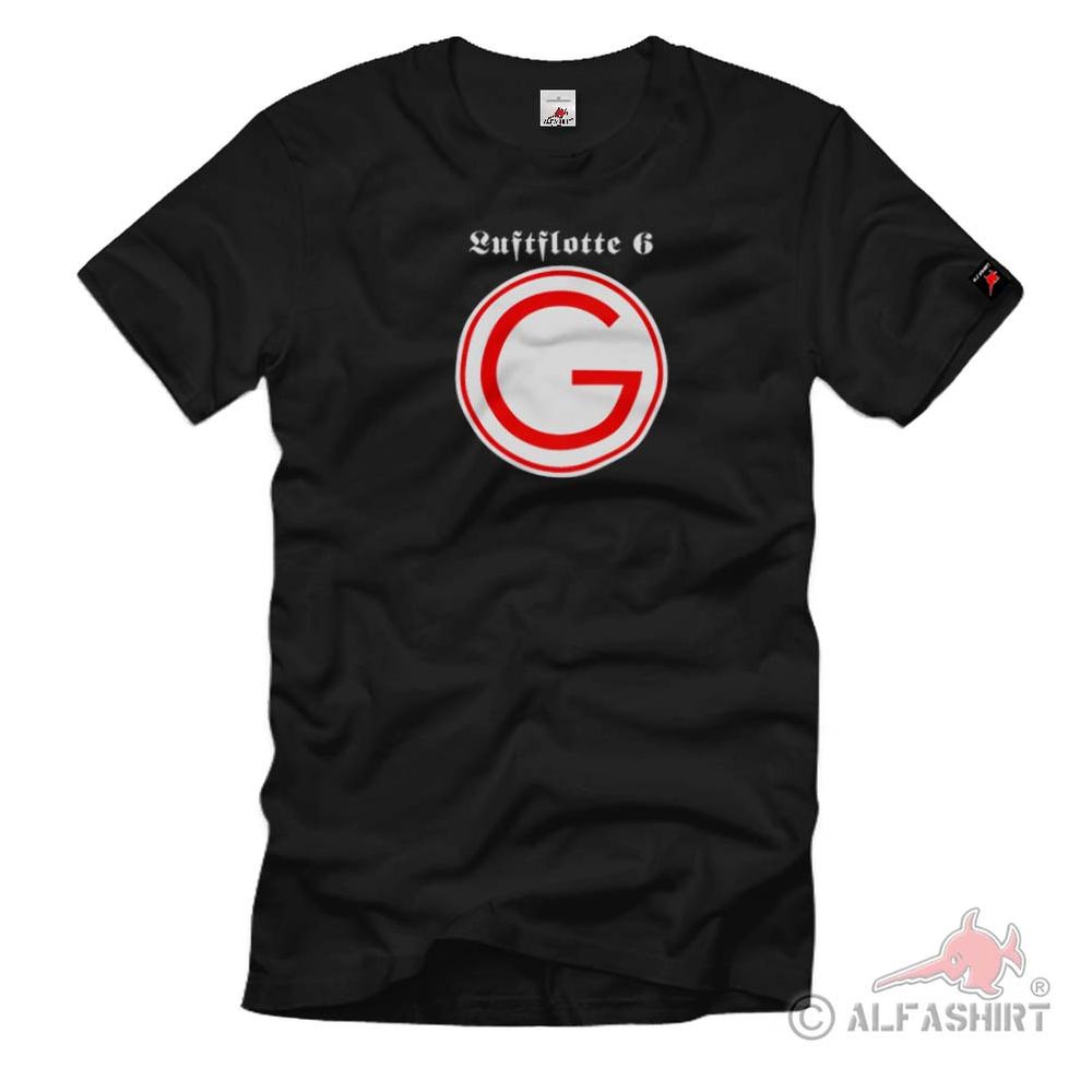 Air fleet 6 Lfl. 6 Wh Emblem Crest Unity T Shirt # 1813