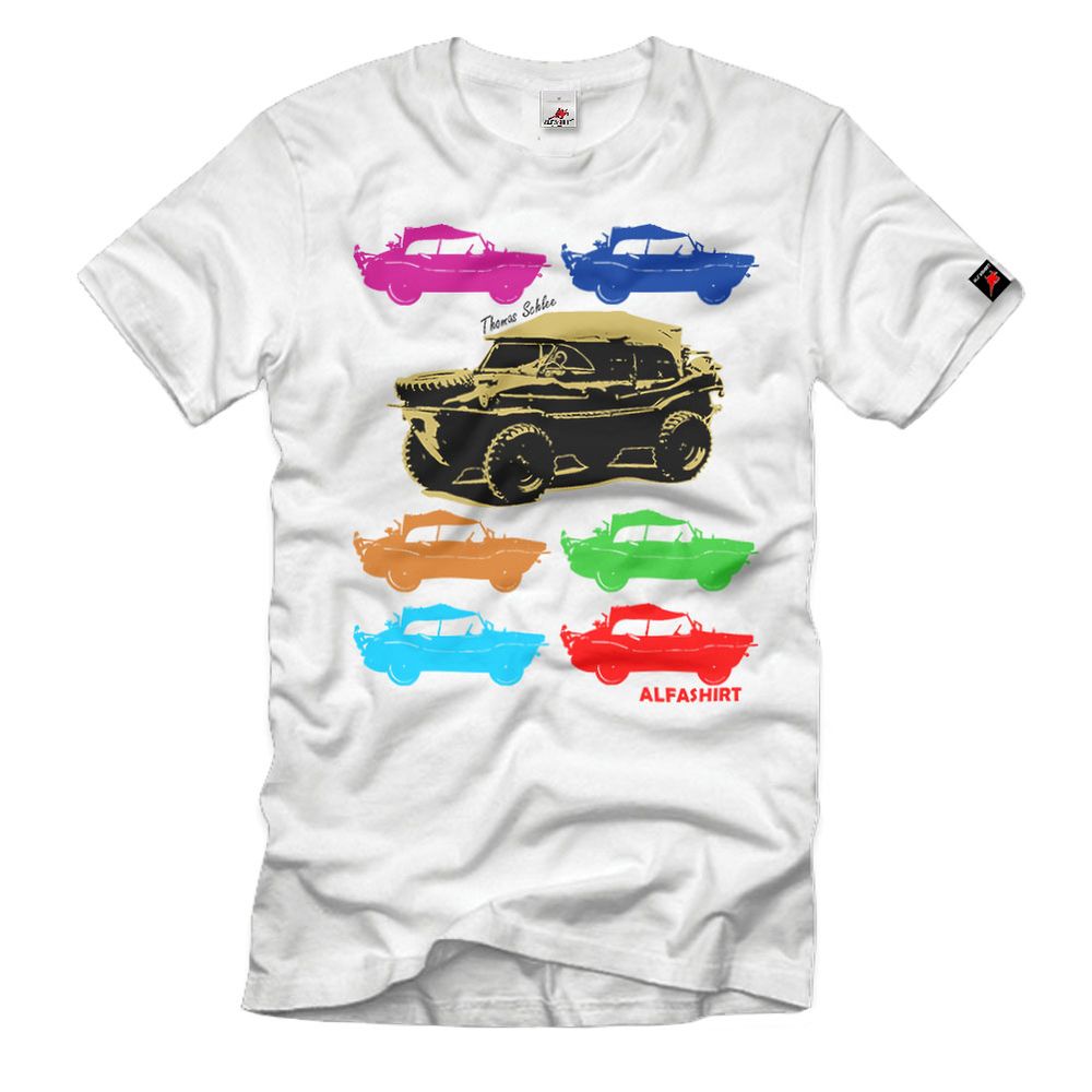 Pop-Art Schwimmwagen Typ 166 Schwimmer kdf Wagen Typ7 Shirt#33059