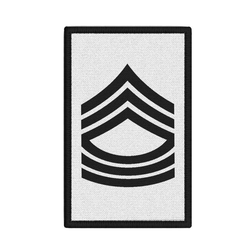Patch Master Sergeant military rank NCO 9,8x6cm # 31079