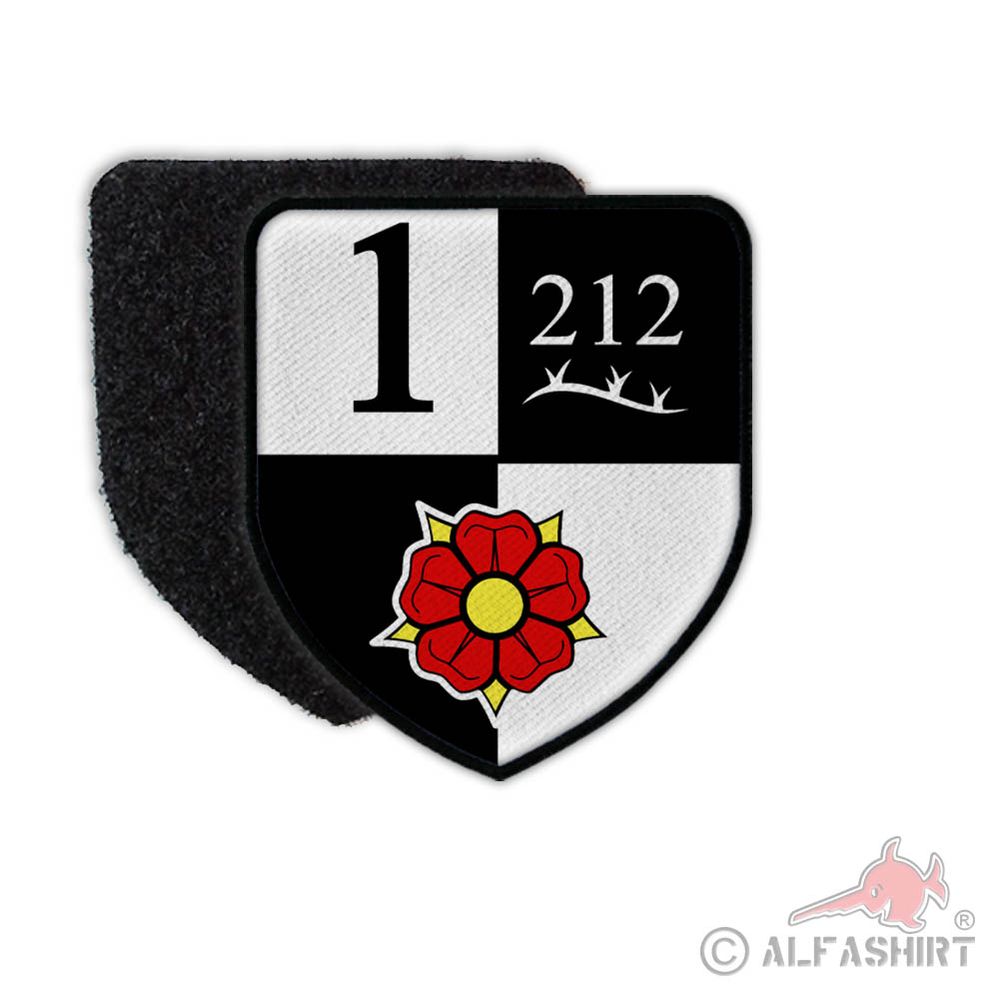 Patch 1 PzGrenBtl 212 Bundeswehr Augustdorf Velcro Uniform Coat of Arms # 36604