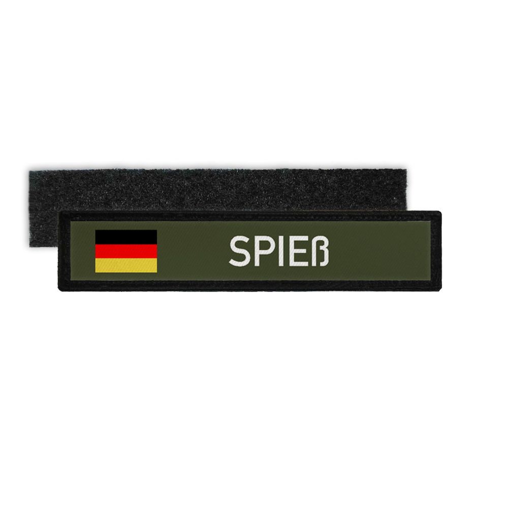 Namenspatch Spieß Mutter der Kompanie Fahne Hauptfeldwebel Aufnäher #27222
