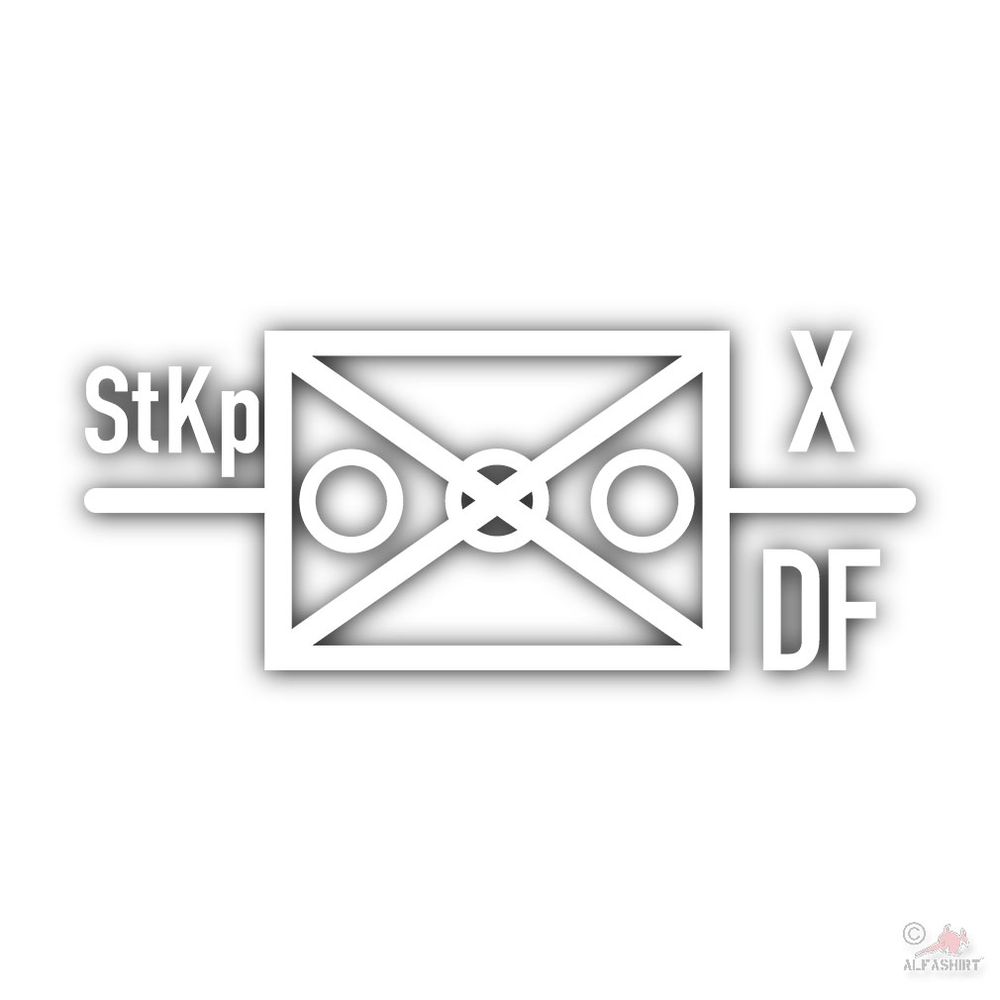Tactical Mark StKp German French Brigade Staff Company 32x13cm # 4702