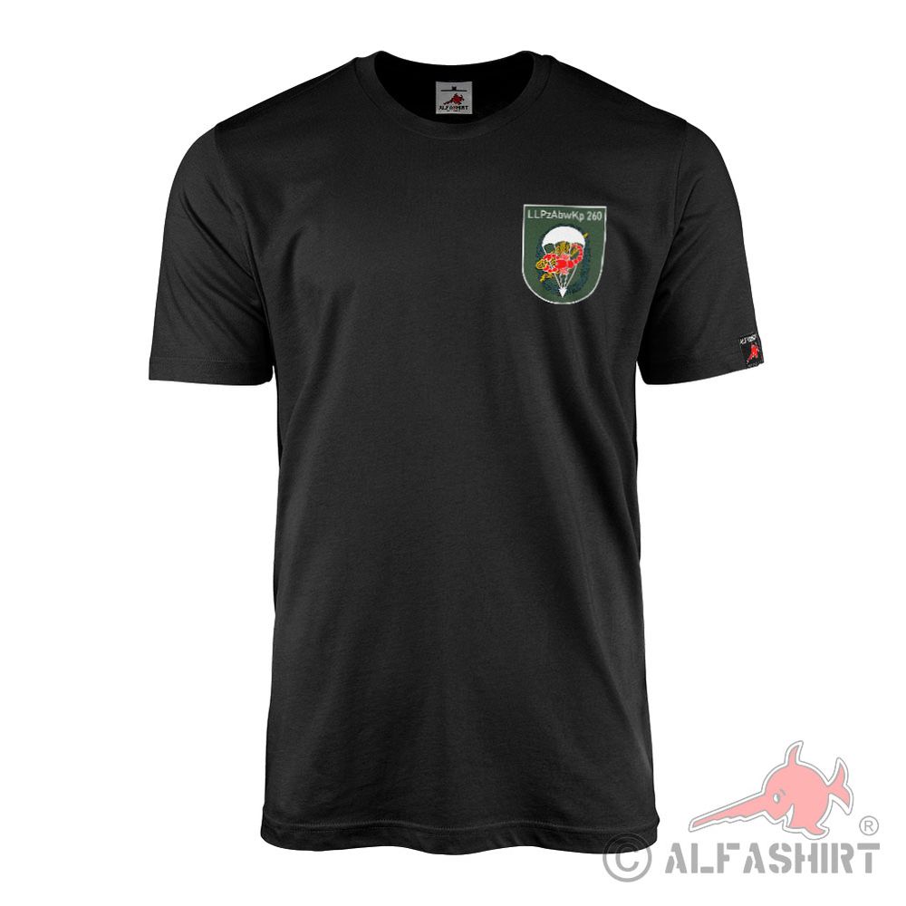 T-Shirt LLPzAbwKp Luftlande-Panzerabwehrkompanie 260 Bexbach #44695