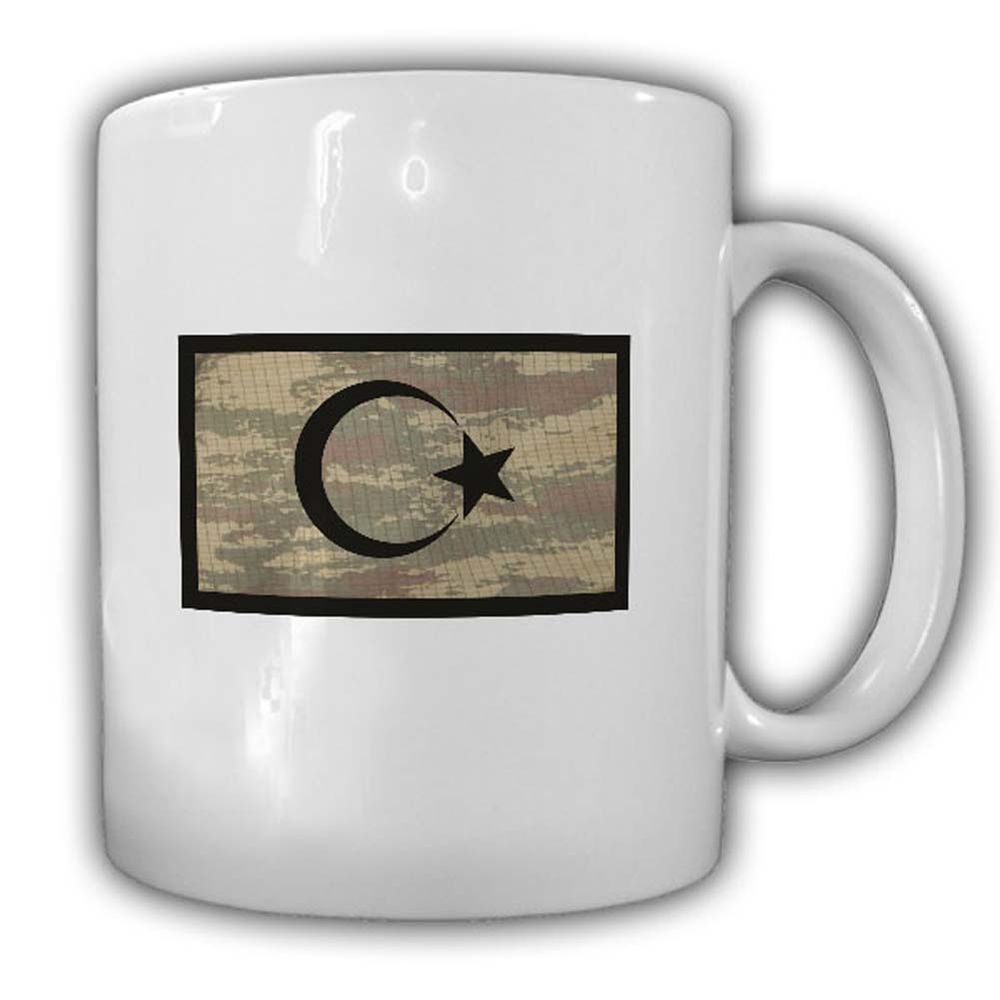 Türkei Military Flaggen Patch Tasse Türkei Armee Kaffeebecher Türke #24398