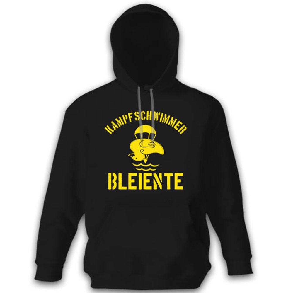 Kampfschwimmer Bleiente Ente Taucher Schwimmer Sport Bw - Hoodie #11296