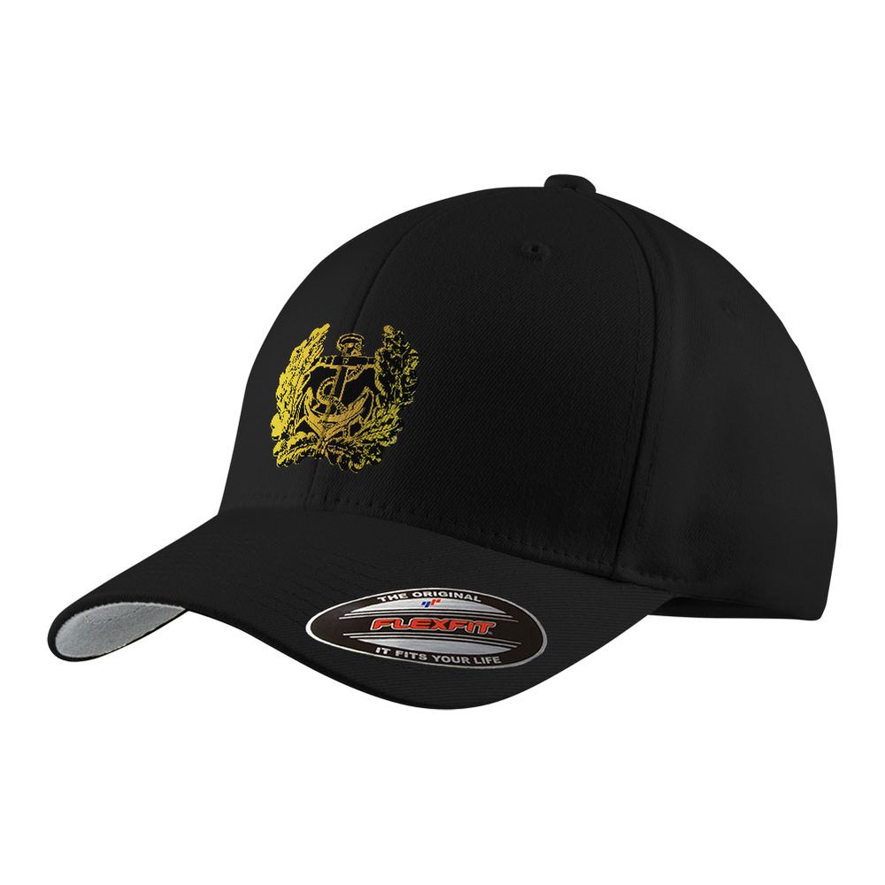 Kappe Bundesmarine-Marine Bundeswehr Deutschland Kopfbedeckung Eichenlaub Anker #12358