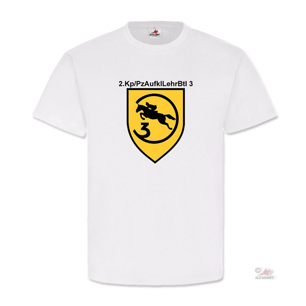 2Kp PzAufklLehrBtl 3 Panzeraufklärer Lehr Bataillon Kompanie T Shirt #20045