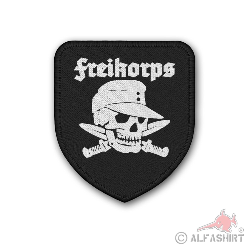 Patch Freikorps Feldmütze Bajonett Heer  Aufnäher  #20242