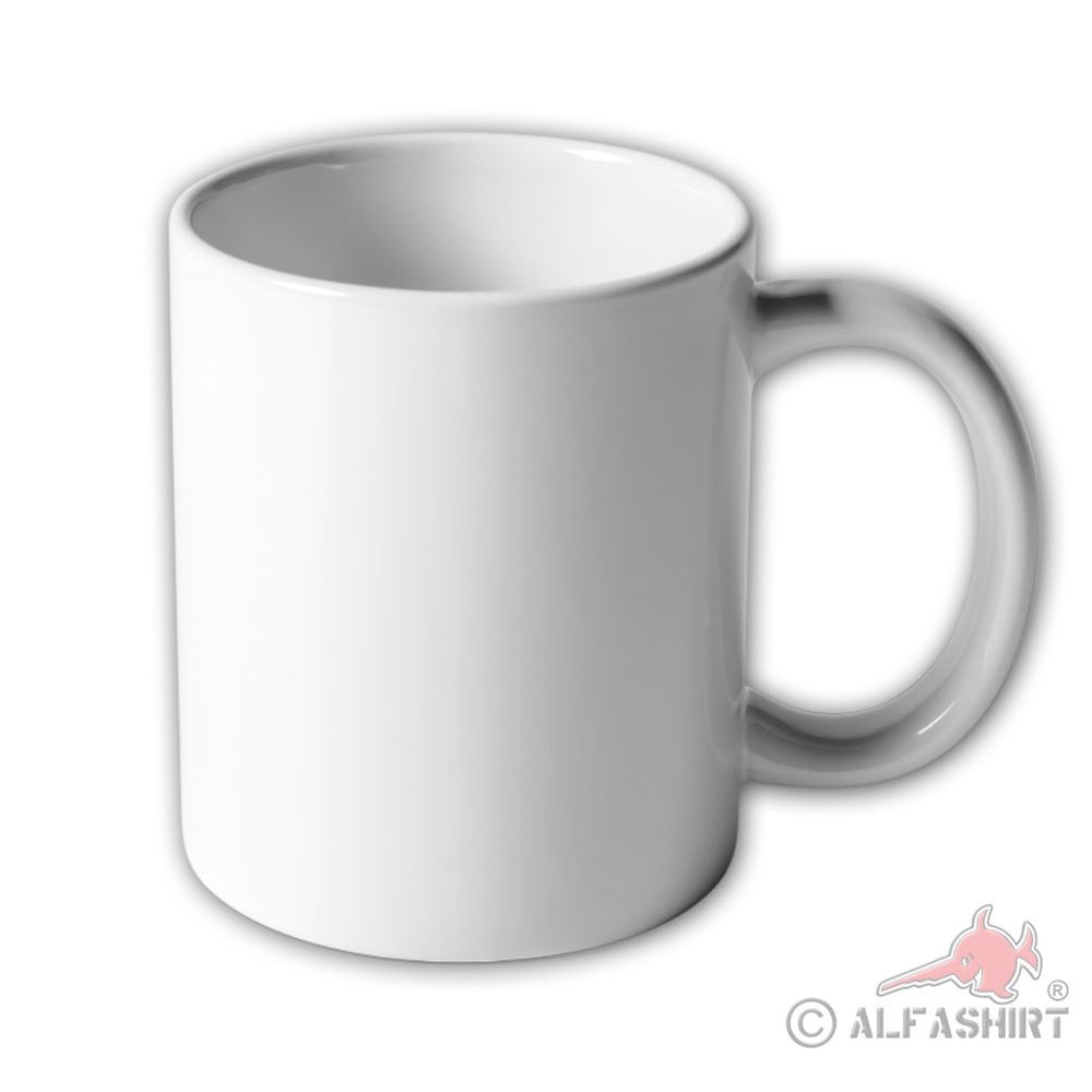 Tasse Keramik 0,33l 330ml geeigent für Sublimationsdruck Subli Blanko  #43854