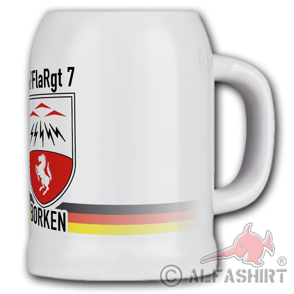 Cup 5 FlaRgt 7 Borken Flakpanzer Gepard BW Mug #44578