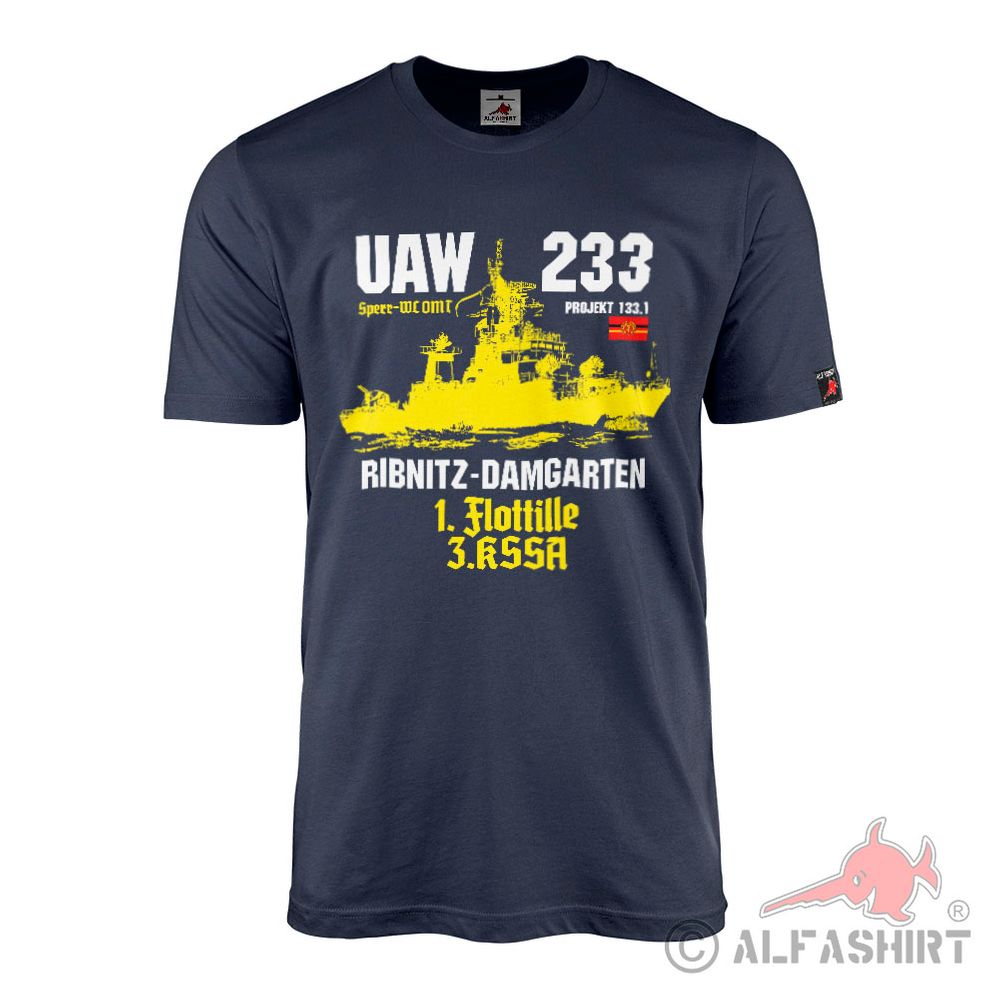 UAW 233 Ribnitz-Damgarten Projekt 133 1 Sperr-OMT  Besatzung Volksmarine  #36128