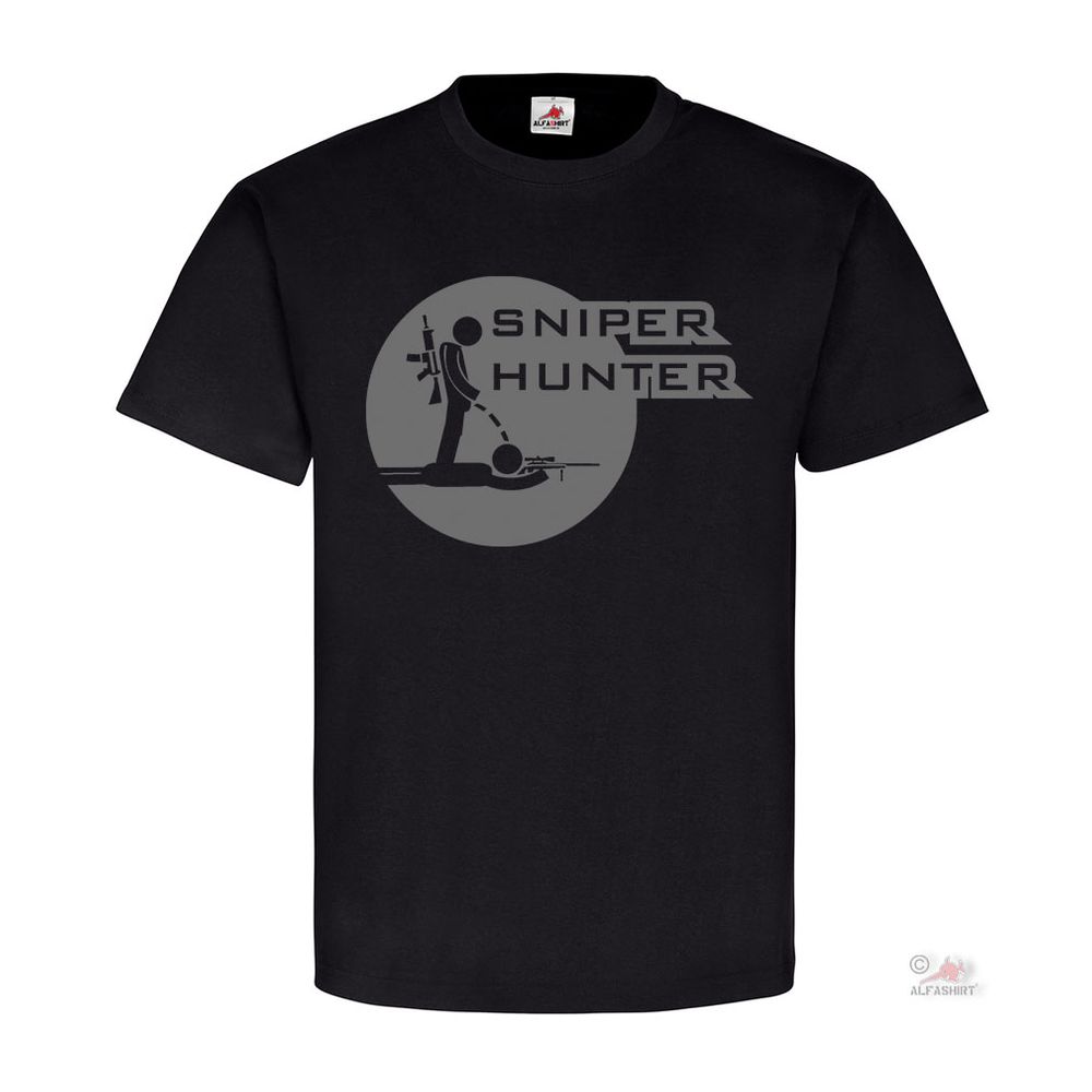 Sniper Hunter Airsoft Sniper Hunter Sagittarius Soldier Camper T Shirt # 18467