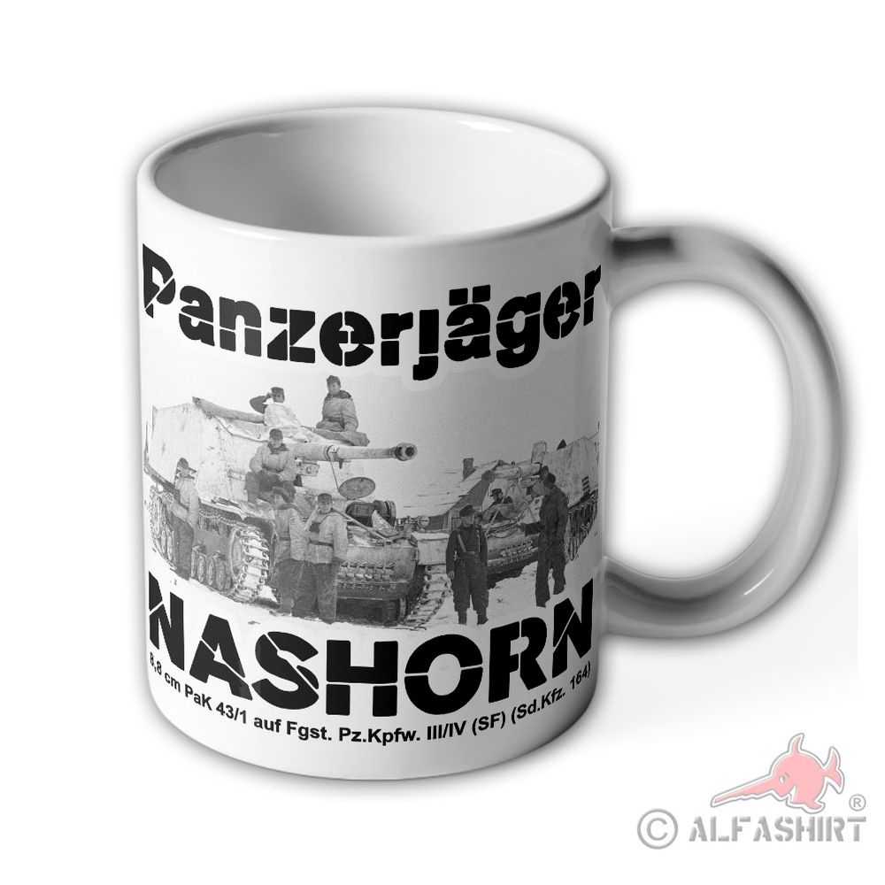 Tasse Panzerjäger Nashorn Panzer Hornisse Bild Foto #40611