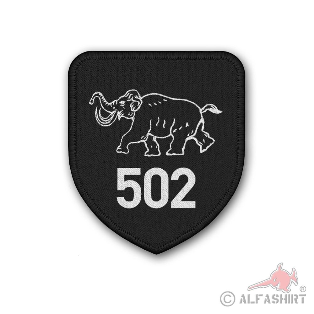 Patch Schwere Panzer-Abteilung 502 2WK Panzer-Kampfverband Panzertruppe #42794