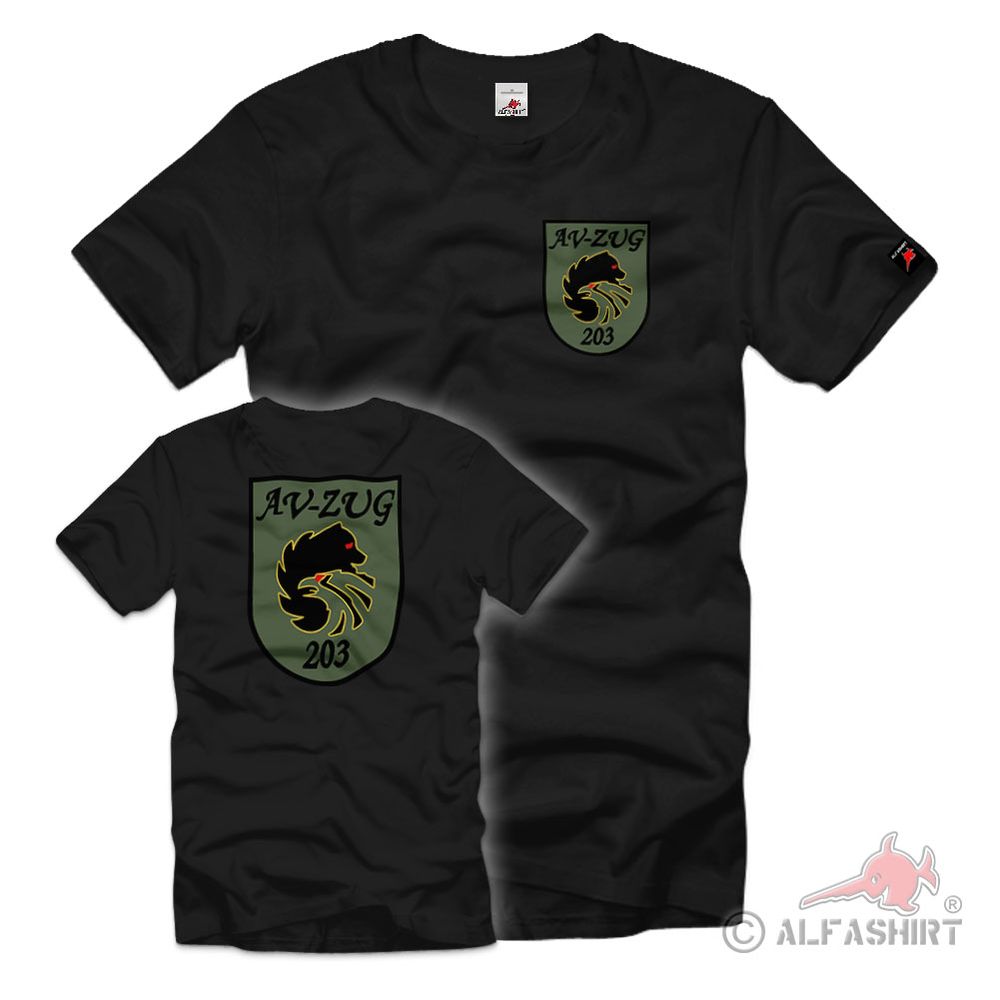 AV Zug 203 Bundeswehr Tank Battalion Field Marshal T-Shirt #38898
