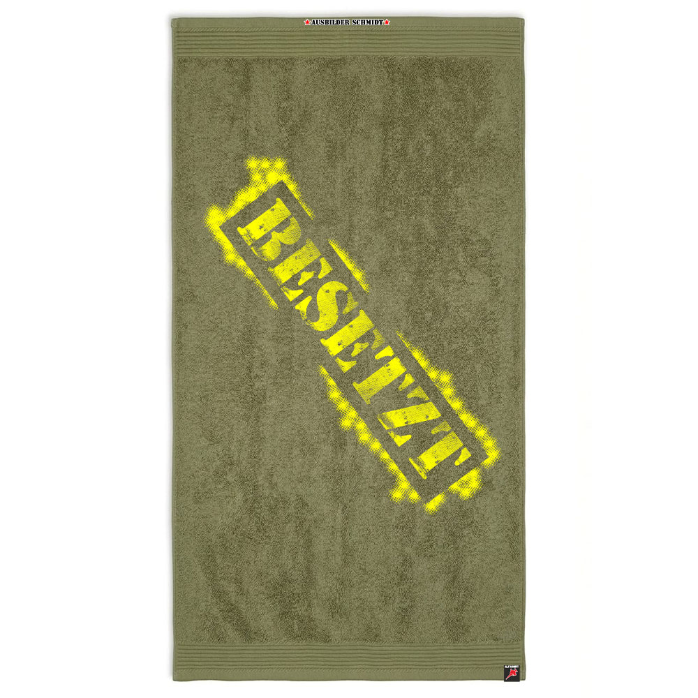 Ausbilder Schmidt - BESETZT Badetuch Handtuch Saunatuch 70x140cm#47418