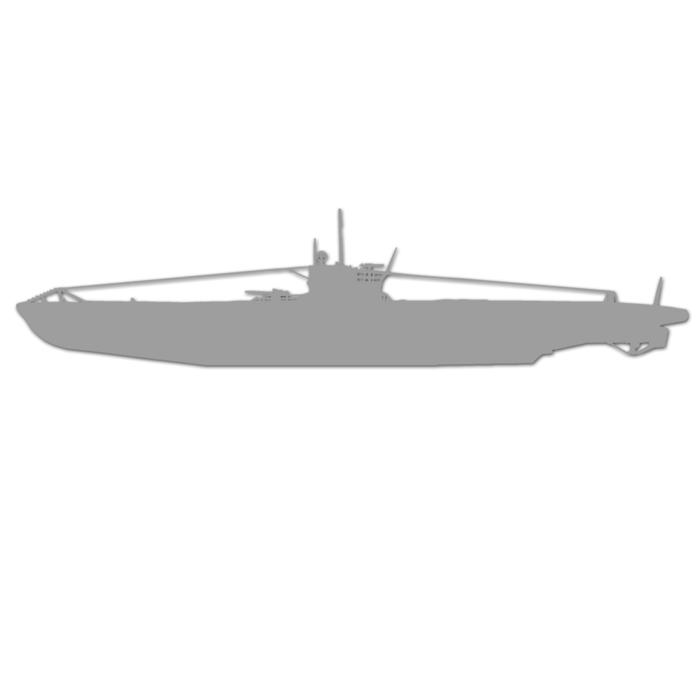 U-Boot Typ VIIC Aufkleber Sticker Deutschland Marine 32x7cm fest  A6114
