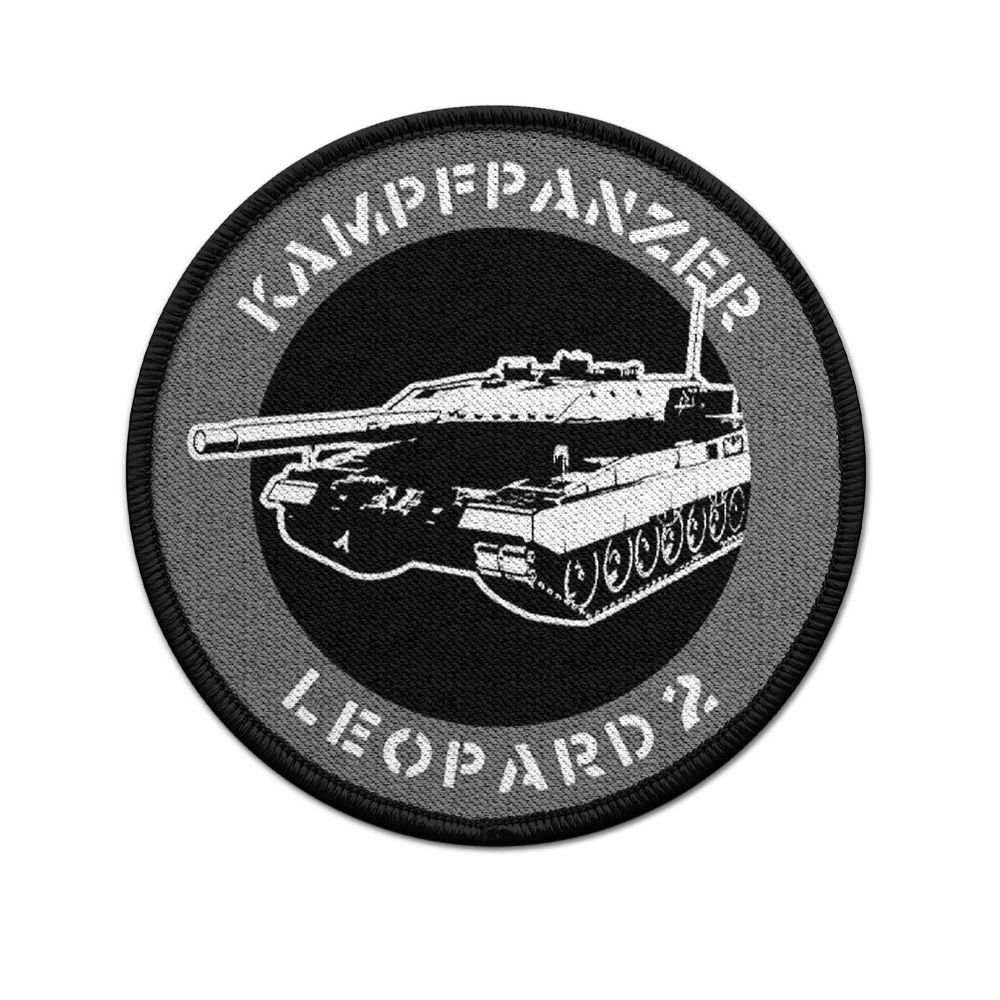 Patch / Aufnäher - Kampfpanzer Leopard 2 Leo Bundeswehr Deutschland #12805