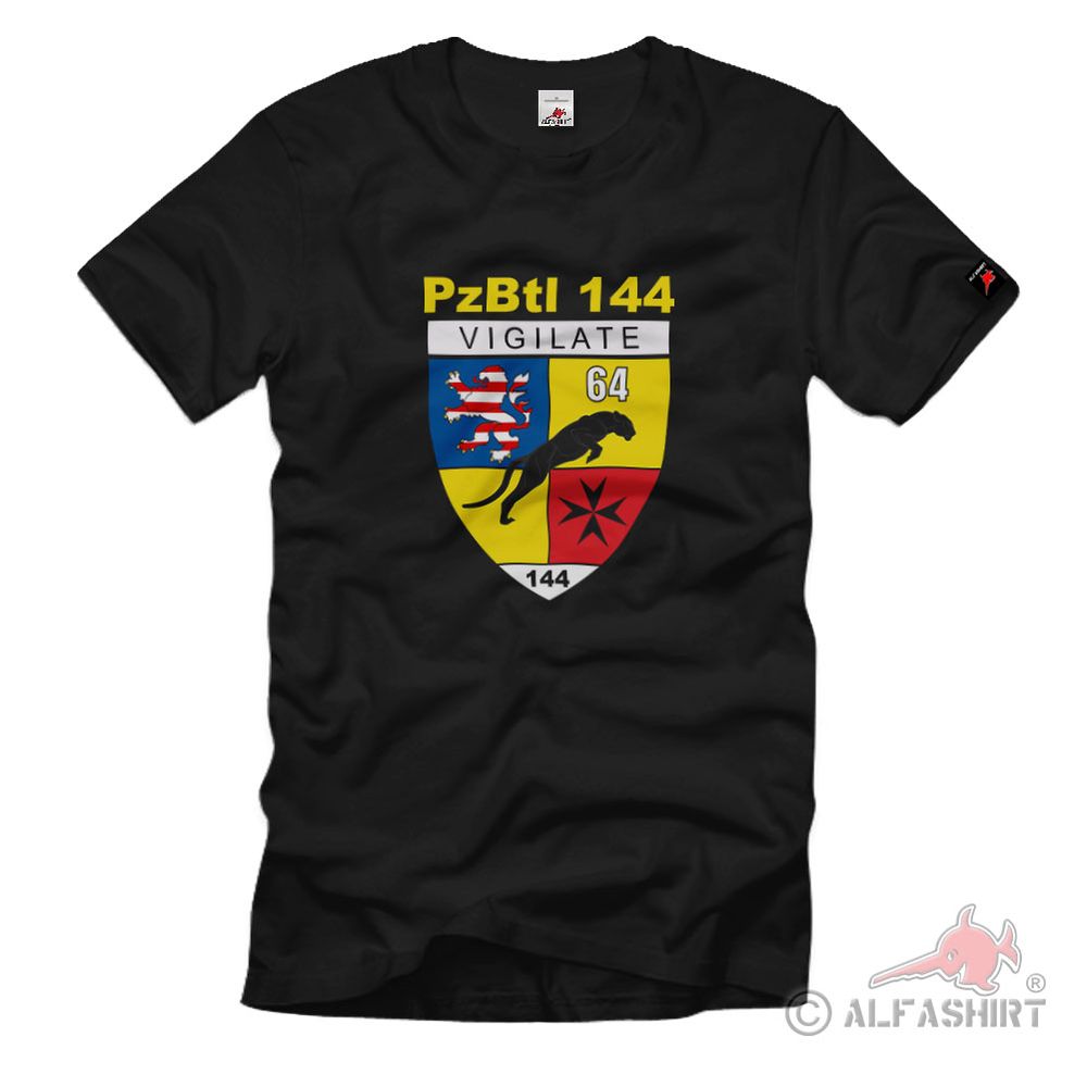 PzBtl 144 Panzerbataillon Bundeswehr Land Forces T-shirt # 35966