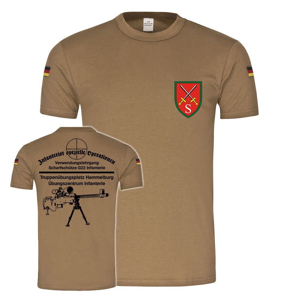 BW Tropen Infanterieschule G22 Gewehr Ausbildung original Tropenshirt #25213
