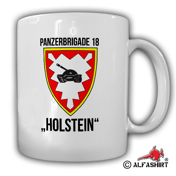 Panzerbrigade 18 Holstein Intern PzBrig 18 BW Heer Leopard Panzer Tasse #15667