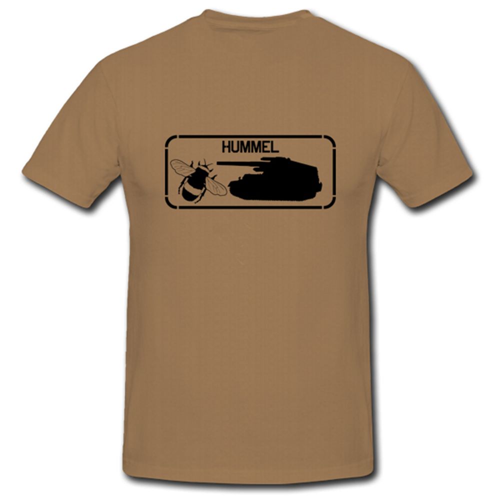 Heer Wh Weltkrieg Hummel Panzerhaubitze Selbstfahrlafette - T Shirt #1028