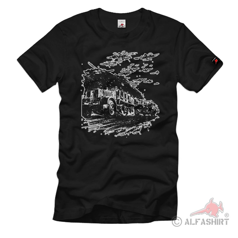 Deutsche Rüstung Halbkette Luftwaffe Heer Flugzeug Plakat T-Shirt#40330