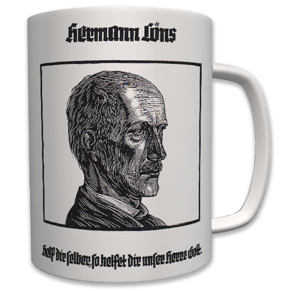 Hermann Löns Lüneburger Heide Dichter Schriftsteller - Tasse Becher Kaffee #6311