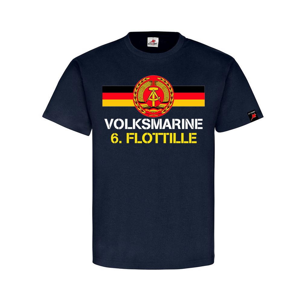 Volksmarine 6 Flottille Marine DDR Deutschland MSR T Shirt  #31792