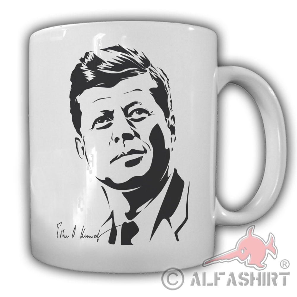 John F. Kennedy Präsident Vereinigte Staaten von Amerika President Tasse #27564