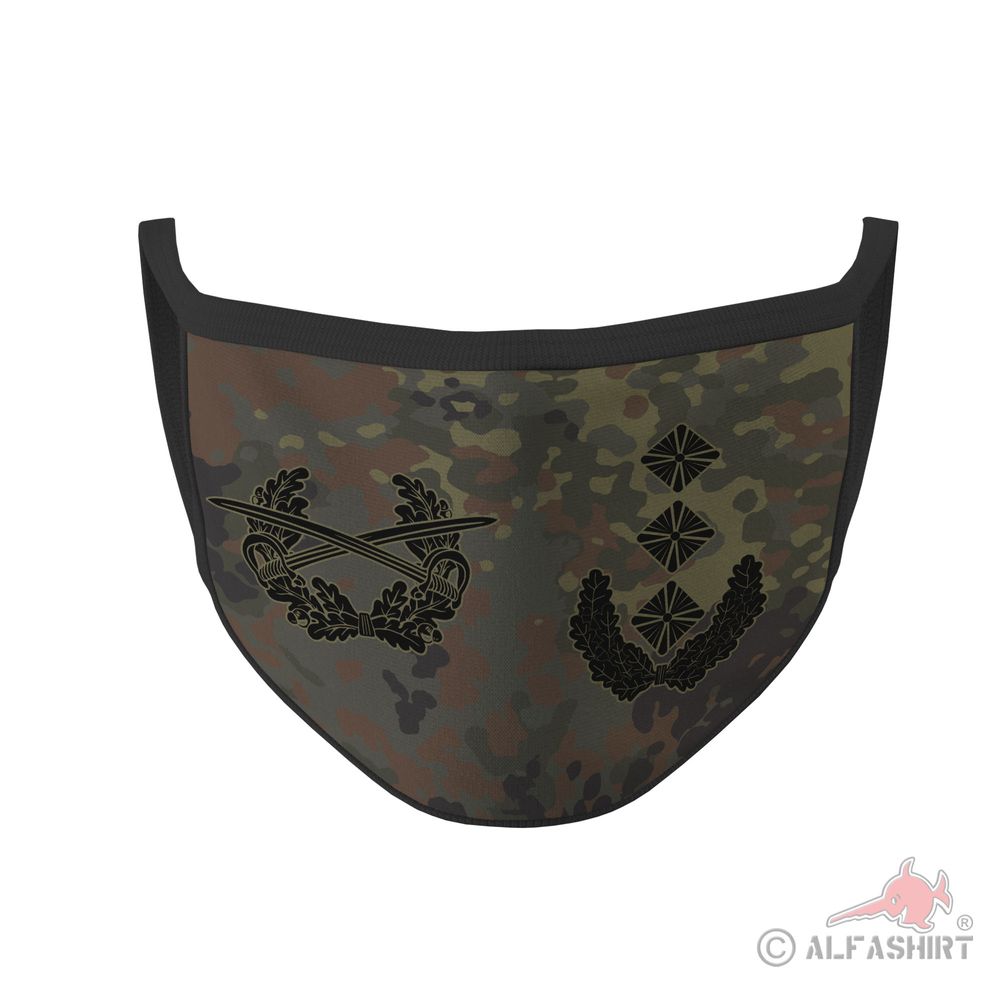 Mundmaske Heer Oberst Flecktarn B Bundeswehr Tarnmuster Uniform Muster #35901