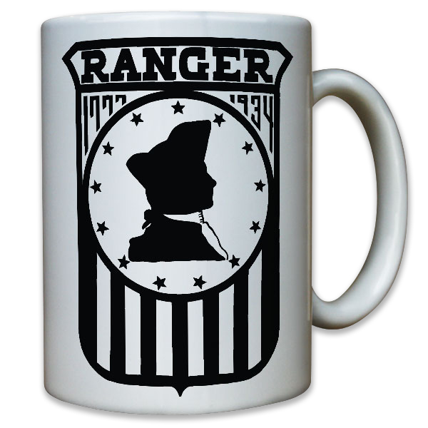 USS Ranger 1777 1934 Army Soldaten Abzeichen Emblem Wappen - Tasse #10478 T